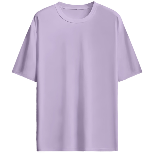 Go With The Flow Oversized T-Shirt for Men & Women | Premium Cotton Drop Shoulder T-Shirt - Front View